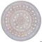 Safavieh 4 x 4 ft. Cape Cod Round Area Rug, Pink & Blue CAP222R-4R - alternate 4